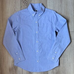Janie and Jack Light Blue Casual Button-Down Shirt